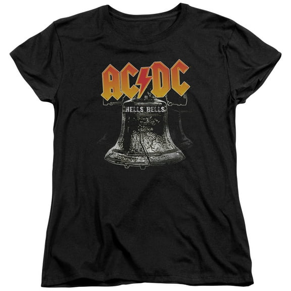 Acdc - Hells Bells - Women's Short Sleeve Shirt - Medium