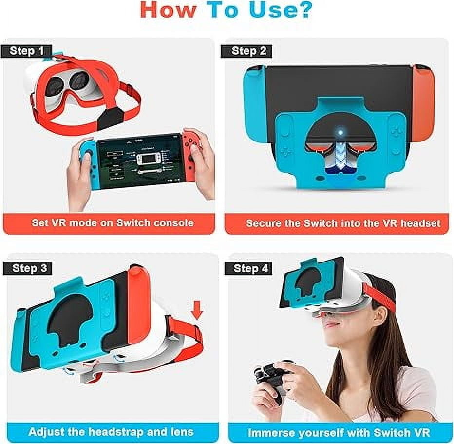 早割切符 Headset VR Designed OLED Switch & Switch Nintendo for Nintendo Switch
