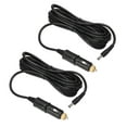 thumbnail image 1 of Cable adaptador para encendedor de cigarrillos BuyWeekMX 2 piezas DC 12 V, 1 of 10