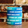 300 Band Against Bullying Wristbands Stand Up. Speak Out. Bracelets