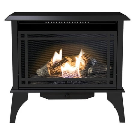 Kozy World GSD2845 Monterey Dual Fuel Gas Stove (Best Gas Stove Fireplace)