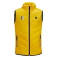 thumbnail image 2 of Odeerbi Toddler Boys Girls Christmas Lightweight Heated Vest Winter Thermal Heated Jackets Kids USB Intelligent Constant Temperature 2 Areas Heated Coat Toddler Clothes Yellow without Power Bank, 2 of 6