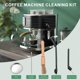 thumbnail image 5 of Coffee Machine Cleaning Set Coffee Grinder Brush Coffee Machine Group Head Cleaning Brush with Coffe, 5 of 5