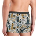 thumbnail image 6 of Cauagu Llama and Cactus1 Print Boxer Briefs for Men,Comfortable Breathable Men's Underwear Moisture Wicking Underpants -Small, 6 of 8