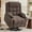 Brown, variant on Ketaiyou Power Lift Chair Recliners for Elderly with Heat and Massage, Oversized Recliner Chairs for Adults, Upgraded Fabric Recliner with USB & Type-C Charge Port, Cup Holders(Brown)