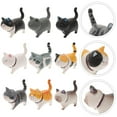 thumbnail image 3 of 9pcs Mini Cat Decoration Micro Landscape Cat Ornaments Mini Plastic Cat Crafts, 3 of 6