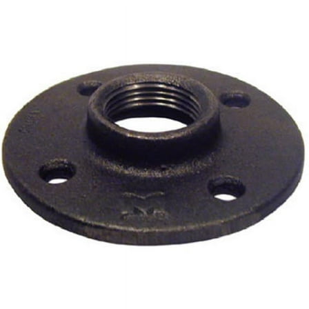 Pannext Fittings B-FLF05 0.5 in. Black Floor Flange