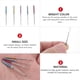 thumbnail image 2 of 50 agujas para máquina de coser, agujas de coser para tela elástica, herramientas de costura para el hogar, 2 of 6