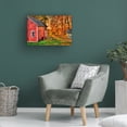 thumbnail image 4 of Stephen Goodhue 'Autumn Barn' Canvas Art, 4 of 4