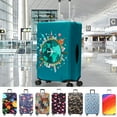 thumbnail image 2 of Housses de Bagages Protecteur Valise de Voyage Housse Protectrice pour 18-32 Pouces Housses Anti-Poussière Accessoires de Voyage Fournitures de Bagages Sable Mouvant Coloré L, 2 of 6
