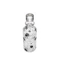 thumbnail image 2 of Lisboa Collection Modern Bohemian Crystal Hand-Crafted Decorative Decanter - 25 Oz Decanter, Black Circles, 2 of 2