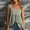 Green, variant on Babysbule Womens Summer Tops Women Fashion Sexy Sleeveless Solid Color Open Button Reversible Vest Tops Tank Vest Blouse