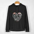 thumbnail image 2 of JEUXUS Lucky Me I See Ghosts Vintage Graphic Hoodies Graffiti Hoodie Cotton Pullover Black, 2 of 4