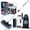 Gray, variant on 65" Car Wash Brush with Long Handle, Flow-Thru Car Washing Brush with Hose Attachment, Scratch-Free Soft Bristles for RV, Truck, SUV, Boat & House Siding Cleaning, Aluminum Extension Pole|Grey
