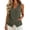 Army Green, variant on Vest Tops for Women Linen Button Down Gauze Shirts Sleeveless Casual Lightweight Summer Tops for Women Going Out Tank Vests Top Khaki XXL