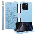 thumbnail image 1 of Funda Cartera GANGXUN con Diseño de Perrito en Relieve para iPhone 16 Pro , Protección 360° con Ranuras y Correa Desmontable, 1 of 6
