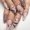 MX226, variant on Temporary Wear Press On Manicure Nails Tips Halloween ABS False Nails Set for Dress Up Looks, Party Photo Use, October
