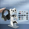 thumbnail image 5 of Durable 3 Tier Black Gaming Accessories Controller Holder And Headset Stand, 5 of 7