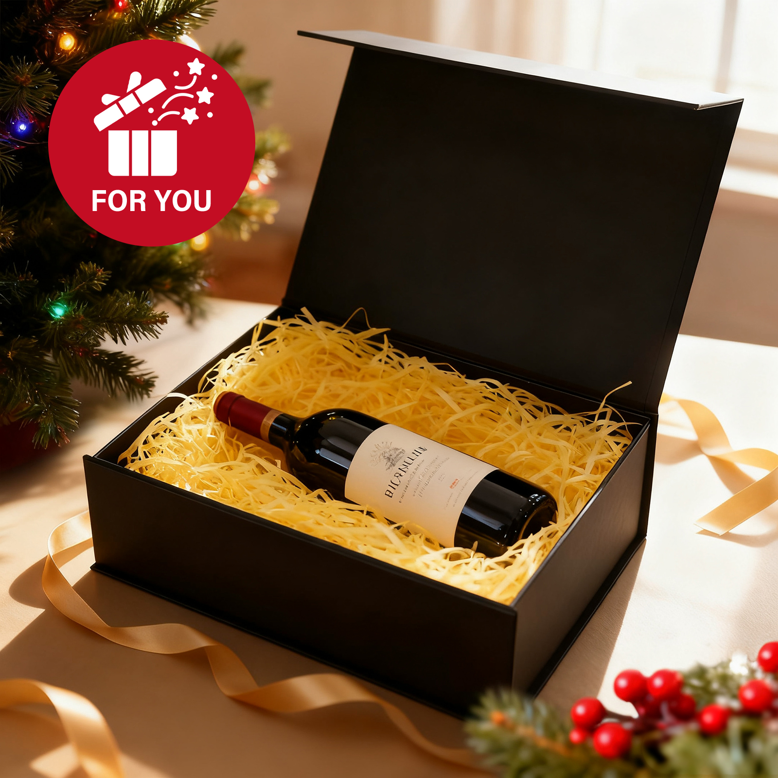 Ayieyill Large Gift Box with Magnetic Lid & Ribbon photo 5