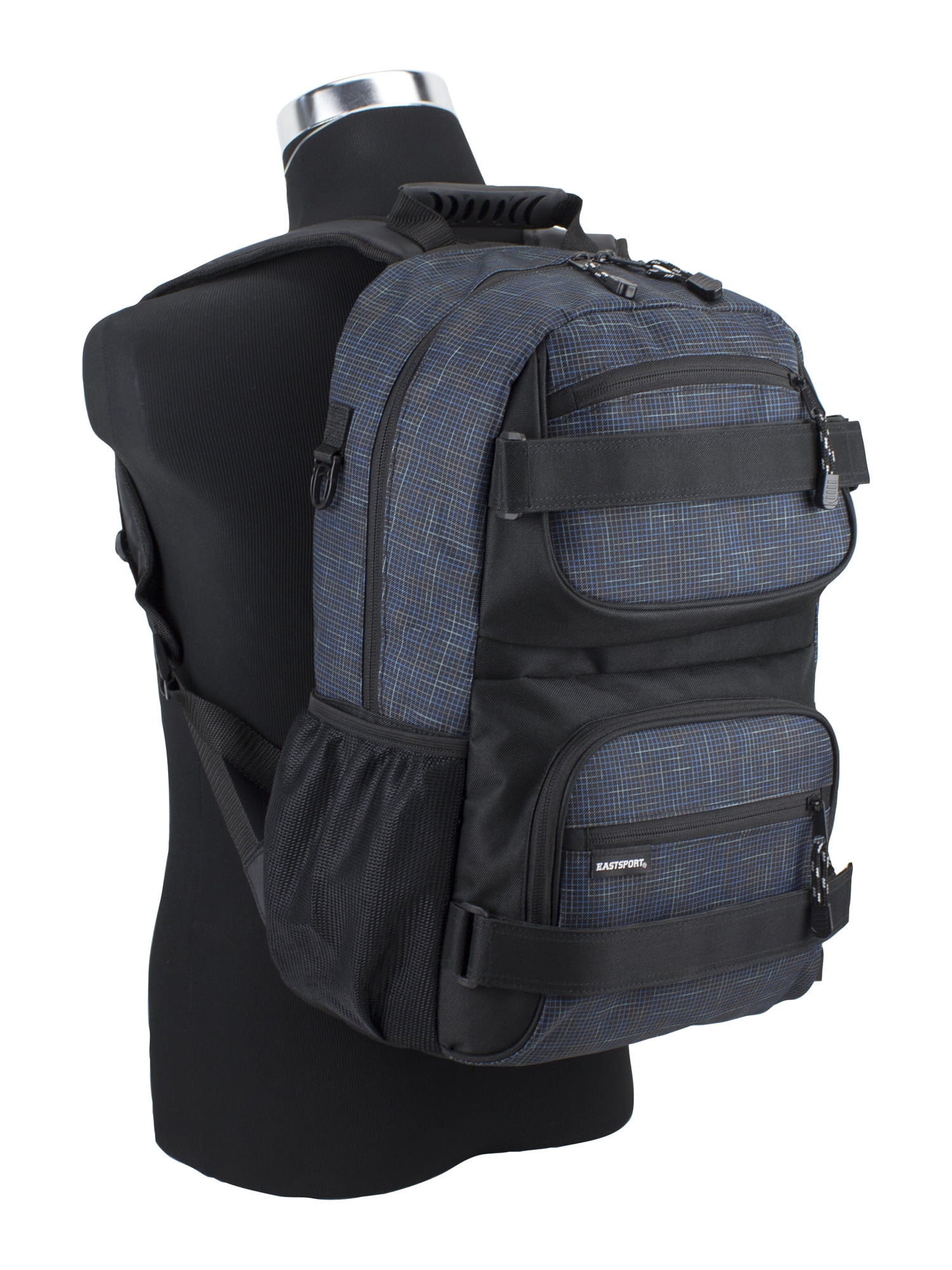 Eastsport Unisex Dual Strap Skater Backpack, Blue Gradient