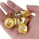 thumbnail image 5 of 10pcs/bag Metal Bells Ringing Golden Bell For Crafts Diy Bird Swing Ladder, 5 of 5
