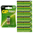 thumbnail image 1 of Premium Batteries GP AAAA Battery 25A Super Alkaline EXP 11-2023 -- 80 Pack (160 Batteries - Master Carton), 1 of 3