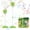 Green, variant on Automatic Bubble Blower Machine with LED Lights,Rechargeable Battery Operated Bubble Maker Toy for Kids Adults,Outdoor Indoor Party Lawn Park Play,46.45 Inch Tall Bubble Tower Blaster