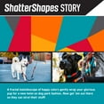 thumbnail image 2 of Wolfgang Heavy Duty Adjustable Dog Harness, Pull-Tested to Over 800 lbs for Walking & Training, ShatterShapes Print, Large, 2 of 6