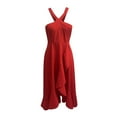 thumbnail image 3 of WILLBEST Vestidos Largos Casuales Para Mujer Vestido De Fiesta De Graduación Con Dobladillo De Color Sólido A La Moda Para Mujer, 3 of 3