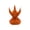 Orange, variant on 3D Printed Skull Hand Controller Holder Stand for PS5 Xbox PS4, Desktop Mount, Gaming Desk Decor Accessories - Silk White
