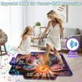 thumbnail image 4 of JUGAAD LIFE Dance Mat Toys for Girls 3-6 Years Dance Pad with LED Light-up 6 Button Wireless Bluetooth Music Dance with 4 Game Modes Birthday Toys Gifts for 4 5 6 7 Year Old Boys Kids, 4 of 8