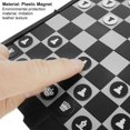 thumbnail image 1 of Juego De Ajedrez Magnético Portátil Y Plegable Ultrafino Tablero De Ajedrez De Viaje Para Principiantes Niños Adultos Muyoka Hogar, 1 of 5