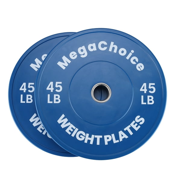 Change Weight Plates Set, 2" Rubber Bumper Weight Plates, 45lbs Fractional Olympic Bumper Plates for Cross Training Steel Insert Strength Training