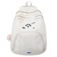 thumbnail image 1 of Mochila estética para cachorros, mochila informal de viaje, mochila escolar para niñas (blanco), 1 of 8