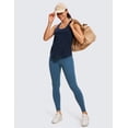 thumbnail image 3 of CRZ YOGA Pima Cotton Racerback Tank Tops for Women Workout Athletic Casual Soft Sleeveless Shirts, 3 of 7