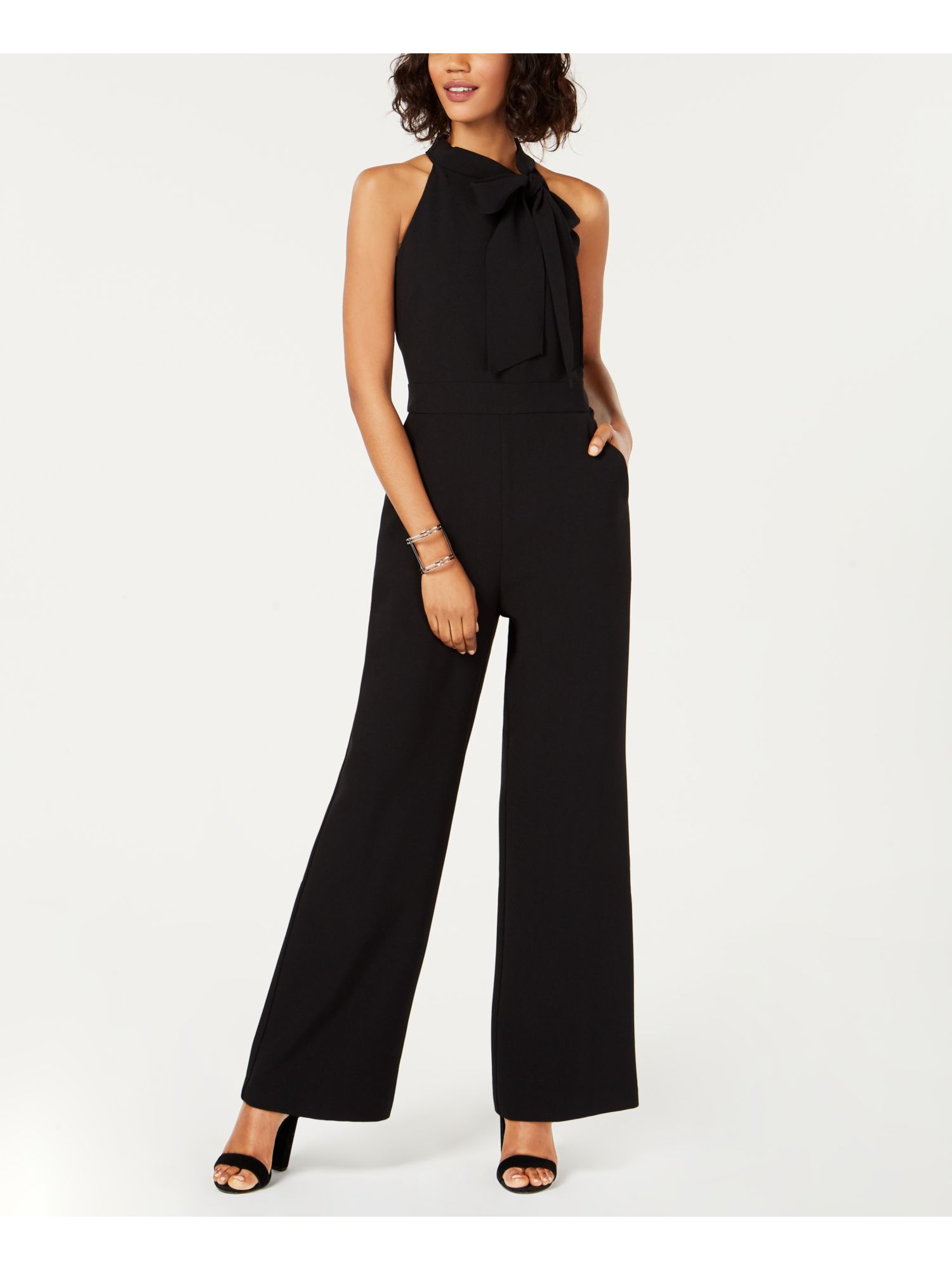 wide leg evening jumpsuit
