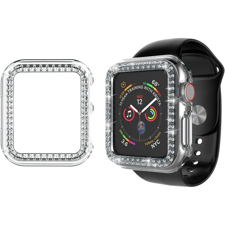 Takfox For Apple Watch Case 38mm Series 3/2/1 Bling Rhinestone