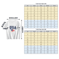 thumbnail image 5 of Family Matching Outfits Vintage USA Letter Color Distressed Flag Print Crew Neck Short Sleeve Casual Tee, 5 of 7