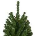 thumbnail image 5 of Northlight Pre-Lit Medium Alpine Artificial Christmas Tree - 7' - Clear Lights, 5 of 6