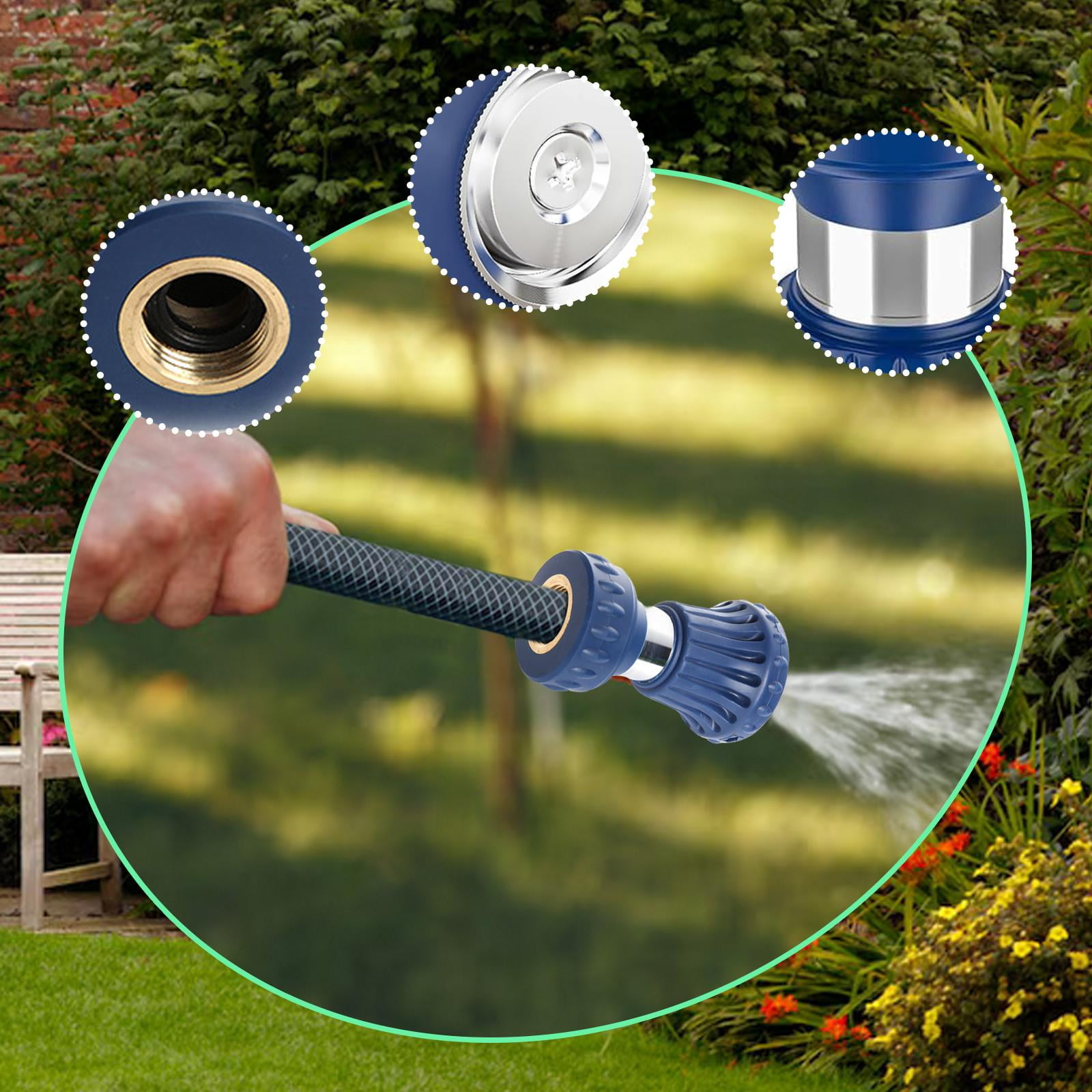 figatia Garden Hose Nozzle Spray Water Nozzle for Garden Watering Porch Pets Washing