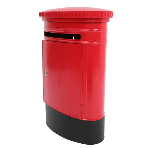 BESTYASH Vintage Wall Mount Mailbox, Outdoor Letter Box for Home, Garden, Porch, Rust-Resistant Post Box