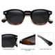 thumbnail image 4 of Gafas de Sol SOJOS Retro Redondas Pequeñas UV400 SJ2251 Negro y Carey, 4 of 5