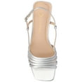 thumbnail image 4 of Journee Womens Shayana Multi Strap Sling Back Dress Sandals, Widths Available, 4 of 9