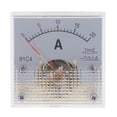 thumbnail image 1 of DC Rectangle Analog Panel Ammeter For Auto Circuit Or Other age Measurement 0-20A(75mV), 1 of 8
