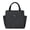 A001- Black, variant on Insulated Lunch Bag Foldable Gray Reusable Tote Bag For Work Office Picnic Travel 1 Pack