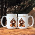 thumbnail image 3 of Happy Thanksgiving Whippet Turkey Costume Pumpkins Autumn Leaves Mug Dog Lover Coffee Tea Cup - 130144, 3 of 4