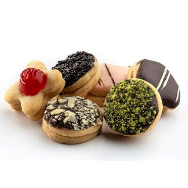 YAFA Assorted Cookies – Middle Eastern Sweets- Gourmet Gift Baskets - Cookies for Gift - Sweets Gift Basket - Chocolate Gifts - Sampler Box Perfect for Sharing and Gifting(48pcs)