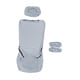 thumbnail image 1 of Fundas elásticas extraíbles para asientos de silla de oficina con fundas para reposabrazos y reposacabezas Gris plateado, 1 of 9