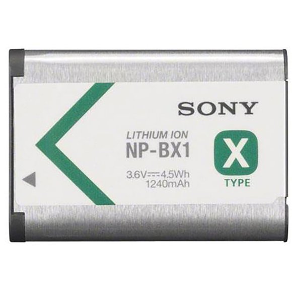 Batería Sony NP-BX1/M8 de iones de litio tipo X plateada
