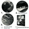 thumbnail image 3 of Designart "Minimalist Scenic Lighthouses III" Lighthouses Floater Framed Wall Decor, 3 of 5